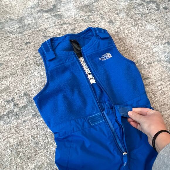 The North Face Hyvent Insulated Blue Snow Bibs 4T - Picture 2 of 11